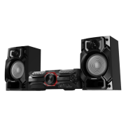 Panasonic SC-AKX320E-K Mini linija smage 450W radio tjunerom, CD Plejerom, podrškom za mobilne uređaje i DJ funkcijama: efekti, Jukebox, DJ....