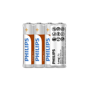 Philips AAA Longlife 1/4 Extra Cink-hlorid Baterije koje nude pouzdano napajanje za vaše uređaje i pružaju dugotrajne performanse. 