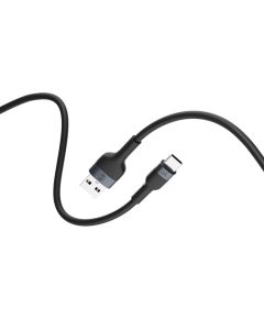 Forever Flexible (USB-C) 1m 3A kabal crni