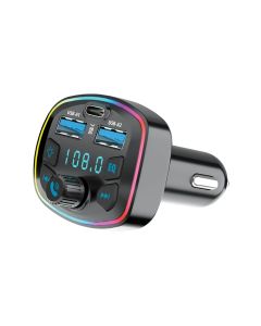 Forever TR-360 (USB-A USB-C) FM BT transmiter crni pouzdan je uređaj koji osigurava udobnost i sigurnost tokom putovanja automobilom.