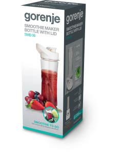 Gorenje SMB 06 Boca za smoothie  -  Zamenska ili dodatna posuda za pripremu i no&scaron;enje smutija i &scaron;ejkova kapaciteta 0.6 Litara