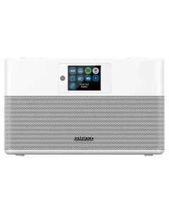 Kenwood CR-ST120S-W Compact Smart Radio - DAB+ , FM Tjuner i internet radio kao i Bluetooth Audio Streaming, Spotify Connect ili Deezer-Streaminga.