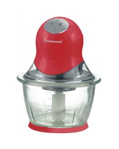 Techwood THA-085 Seckalica sa staklenom posudom kapaciteta 600ml, snage 400W sa sečivima od nerđajućeg čelika, nezamenljiv je uređaj svake kuhinje.