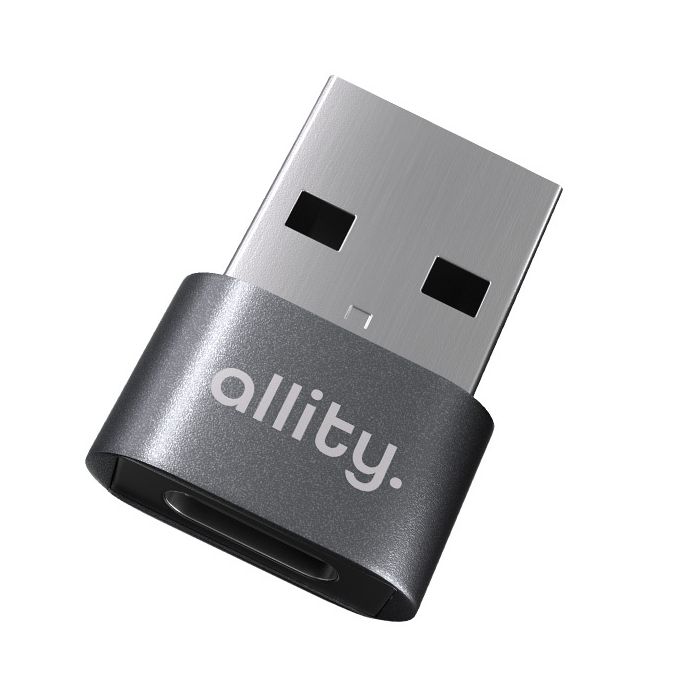 Allity ABA-101 OTG USB-C na USB Adapter  - Univerzalni USB-C na USB-A adapter. Podržava brzine prenosa podataka od 480 Mbps