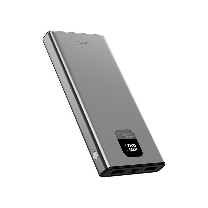 Allity APB-100 PD QC 22.5W 10000mAh power bank Sivi
