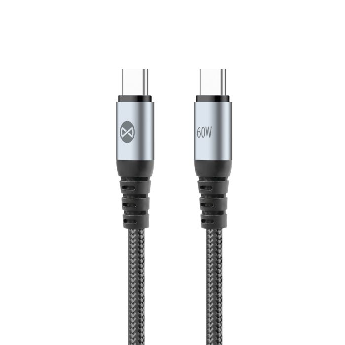 Forever Braix kabal (USB-C-USB-C) 1m 60W crni