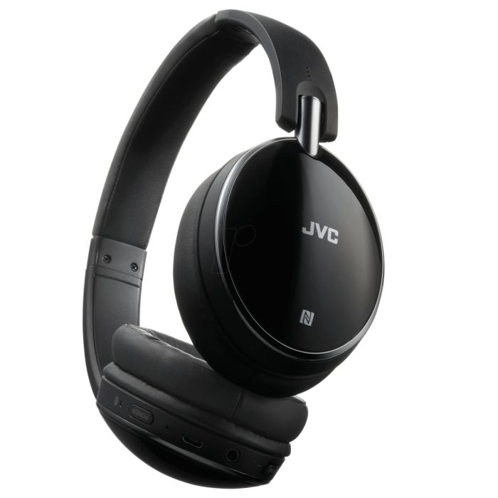 JVC HA-S90BN-BE Bežične Bluetooth Slušalice sa bežičnom tehnologijom, NFC povezivanjem, 3 režima zvuka i opcijom za uklanjanje spoljašnje buke.