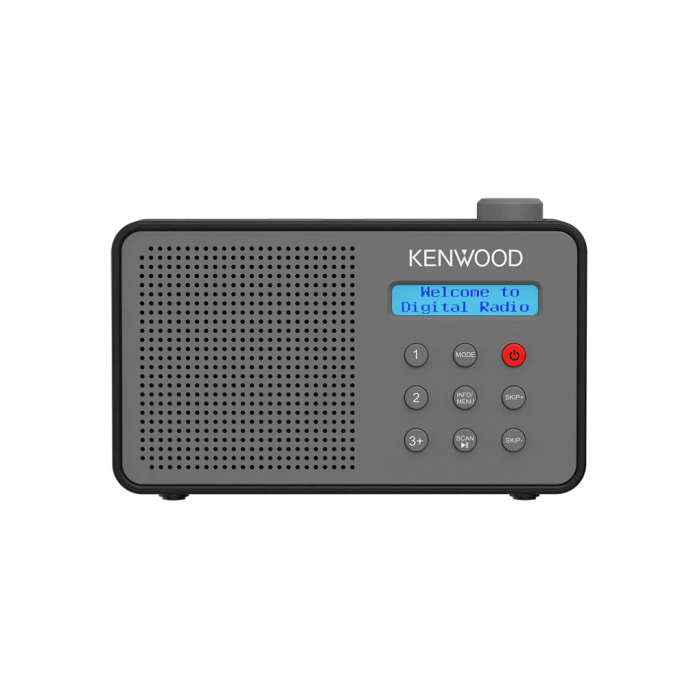 Kenwood CR-M25DAB-H Radio plejer sa DAB+ i FM Tjunerom, bluetooth-om, funkcijom alarma, integrisanom punjivom baterija od 2000 mAh.