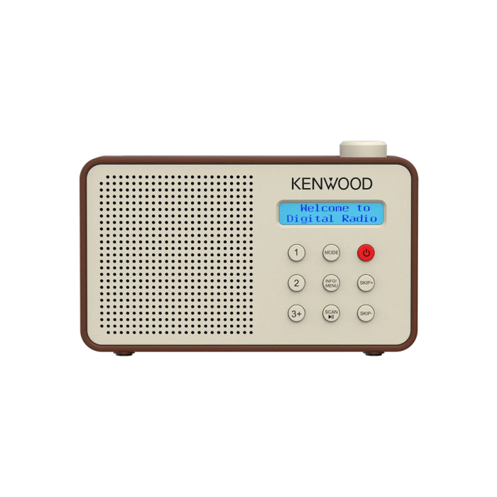 Kenwood CR-M25DAB-T Radio plejer sa DAB+ i FM Tjunerom, bluetooth-om, funkcijom alarma, integrisanom punjivom baterija od 2000 mAh.