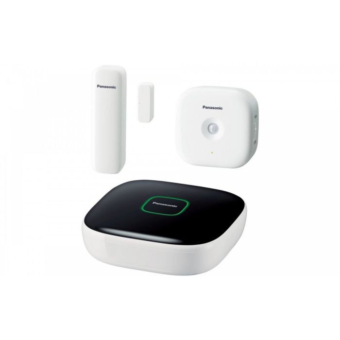 Panasonic KX-HN6010FXW smart home starter paket. Home Safety Starter Kit – sadrži: 1 Hub, 1 senzor prozora, 1 senzor pokreta