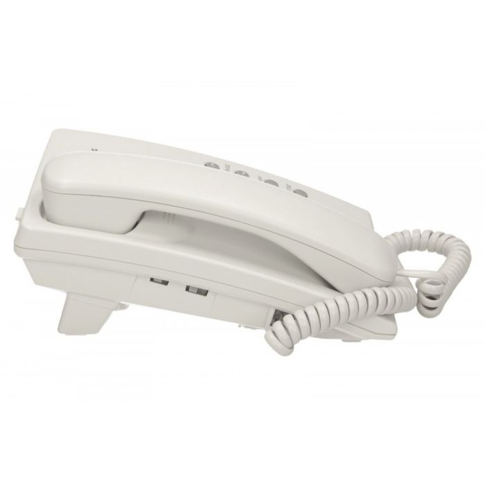 Panasonic KX-TS500FXW Žični telefon sa mogućnošću ponovnog biranje poslednjeg biranog broja, 3 jačine zvuka, montiranja na zid itd.