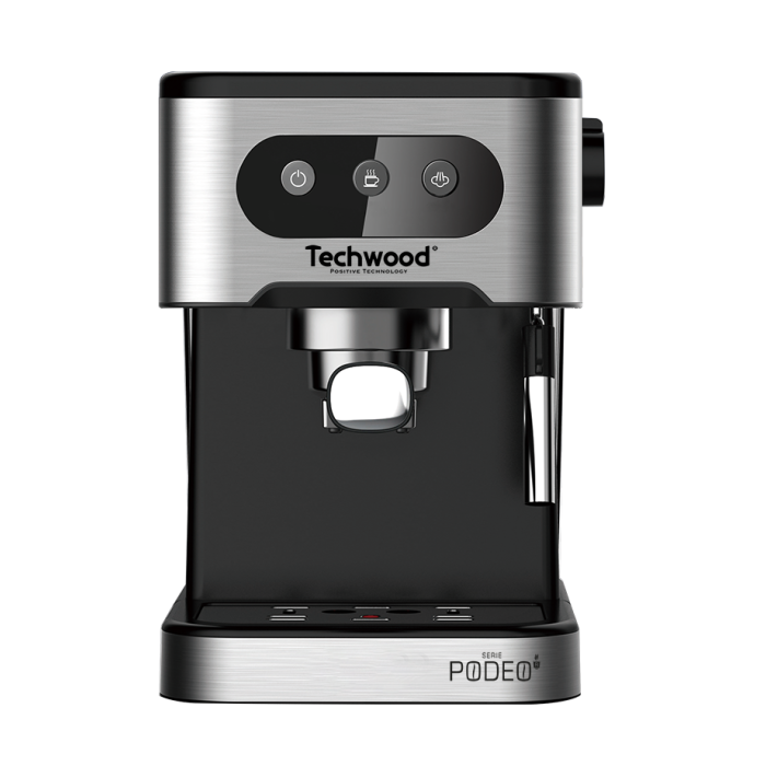 Techwood TCA-156EXN Espresso aparat, snage 1350W sa opcijama automatskog isključivanje nakon 25 minuta - Okusi fantastičnu aromu Techwood TCA-156EXN Espresso aparat, snage 1350W sa opcijama automatskog isključivanje nakon 25 minuta - Okusi fantastičnu aromu