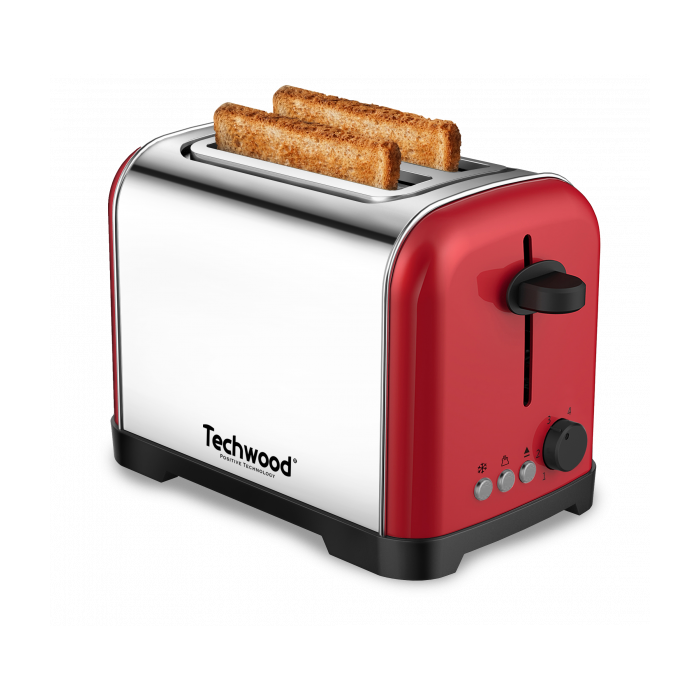 Techwood TGPI-2015 Toster do 700W pogodan za pečenje i tankih i debelih parčića sa zaštitom od zaglavljivanja i funcijom za automatsko isključivanje Techwood TGPI-2015 Toster do 700W pogodan za pečenje i tankih i debelih parčića sa zaštitom od zaglavljivanja i funcijom za automatsko isključivanje