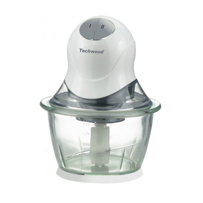 Techwood THA-082 Seckalica sa staklenom posudom kapaciteta 600ml, snage 400W sa sečivima od nerđajućeg čelika, nezamenljiv je uređaj svake kuhinje.