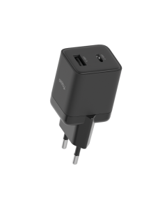 Allity ATC-01-30WAC GaN PD QC (USB-C-USB-A) 30W Punjač Crni