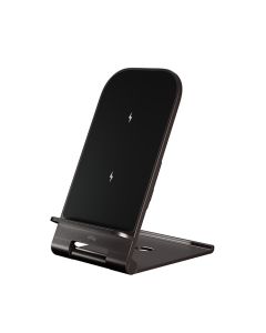 Allity AWC-100-15W bežični punjač 15W - Brzo induktivno punjenje od 15W. Sklopivi stalak za telefon napravljen od izdržljivog aluminijuma