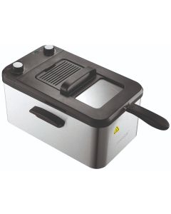 BROCK DF 3001 SS Friteza kapaciteta 3,2l i snage 2200W sa kućištem od nerđajućeg čelika, uživajte u u hrskavim specijalitetima.