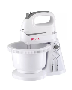 BROCK HMB 3009 WH Mikser sa posudom snage 300W za sve tipove recepata, ergonomski dizajniran veoma praktičan i lak za korišćenje.