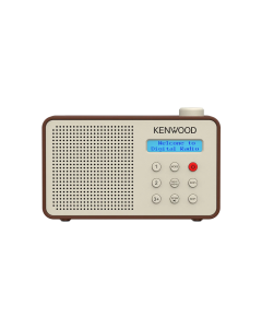 Kenwood CR-M25DAB-T Radio plejer sa DAB+ i FM Tjunerom, bluetooth-om, funkcijom alarma, integrisanom punjivom baterija od 2000 mAh.