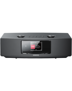 Kenwood M-718BT HiFi Mikro linija snage 2 x 25W, sa LCD displejem,  FM radiom, Bluetooth®, USB, AUX-in i  CD, CD-R/-RW kompatibilnim  plejerom. 