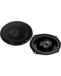 Kenwood KFC-PS6977 Auto zvučnici, 3-sistemski, maksimalne ulazne snage 570 W, deklarisana snage 130 W, elipse 6" x 9" sa izuzetno pristupačnom cenom.