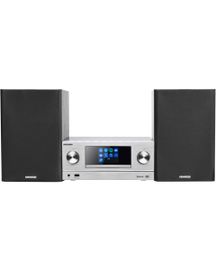 Kenwood M-9000S-S Hi-Fi sistem - Moćna tehnologija koja obećava muzičko uživanje.  Smart Hi-Fi sistem prima radio stanice putem WiFi-a, DAB+ i FM antene.