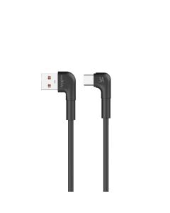 Maxlife MXUC-09 (USB-C) 2m 3A Kabal crni