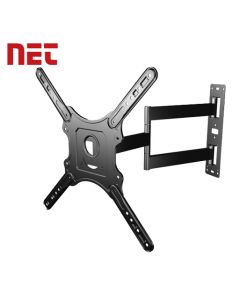 NET XA2004 max Zidni TV nosač namenjen ekranima dijagonale 25" do 55", VESA: 400 × 400, nosivosti do 30kg izrađen je od kvalitetnog hladno valjanog lima.