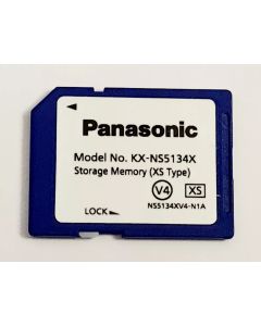 Panasonic KX-NS5134X Memory Card - 2GB SD memorijska kartica za proširenje resursa za govornu poštu. 