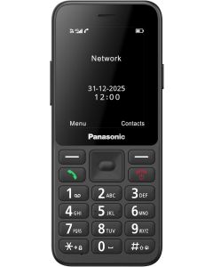 Panasonic KX-TU260EXB Mobilni telefon za starije, sa SOS tasterom, 2,4-inčni ekranom za lako čitanje, velikim osvetljenim tasterima za lako rukovanje