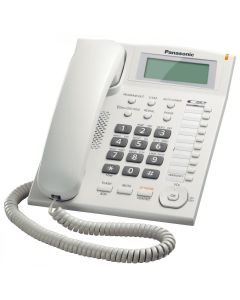 Panasonic KX-TS880FXW Žični telefon sa 10 tastera za brzo biranje, Redial, Flash, 4 nivoa jačine slu&scaron;alice,  Caller ID i mogućno&scaron;ču zidne montaže. 