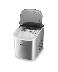 Techwood TMAG-1310 Ledomat kapaciteta proizvodnje 12 kg leda za 24 sata - Kapacitet rezervoara za vodu 1,3 l i posudom za kockice leda od 700 g