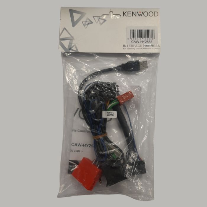 Kenwood CAW-HY2583 Set kablova za povezivanje auto radija sa daljinskim kontrolama na volanu. Odgovara za Hyundai i KIA automobile.