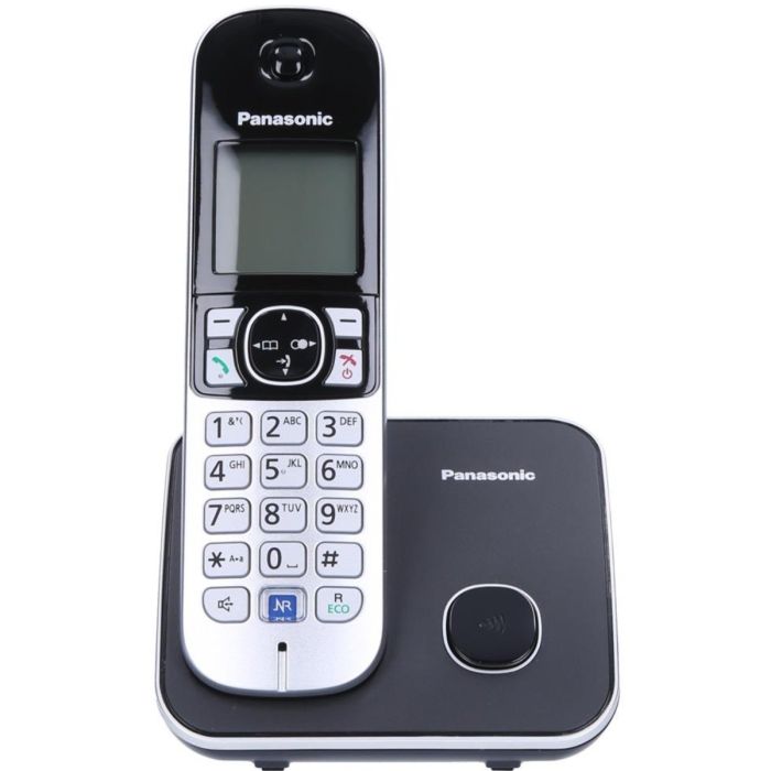 Panasonic KX-TG6811FXB Bežični telefon DECT/GAP sa grafički svetlećim LCD displej od 1.8 inča i tehnologijom smanjenog zračenja ECO dect (One Touch).