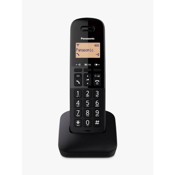 Panasonic KX-TGB610FXB Bežični telefon sa Caller ID-om, ekranom od 1.4" i posebnim tasterom za blokiranje neželjenih poziva. 