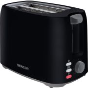 Sencor STS 2607BK Toster 750 W sa elektronskim tajmerom pogodan za pečenje i tankih i debelih parčića i funkcijom za smrznuti hleb. 