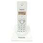 Panasonic KX-TG1711FXW Bežični telefon sa narandžasto osvetljenim alfanumeričkim displejem i plastikom sa specijalnim premazom "bez otisaka prstiju". thumbnail