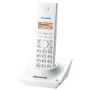 Panasonic KX-TG1711FXW Bežični telefon sa narandžasto osvetljenim alfanumeričkim displejem i plastikom sa specijalnim premazom "bez otisaka prstiju". thumbnail