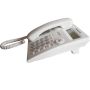 Panasonic KX-TSC11FXW Žični telefon sa LCD ekranom u tri reda i satom, identifikacijom poziva, Redial listom za 20 brojeva i imenikom od 50 brojeva. thumbnail