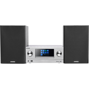 Kenwood M-718BT HiFi Mikro linija snage 2 x 25W, sa LCD displejem,  FM radiom, Bluetooth®, USB, AUX-in i  CD, CD-R/-RW kompatibilnim  plejerom. 