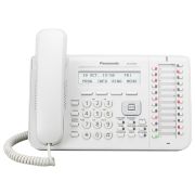 Panasonic KX-DT543 sistemski telefon sa trorednim LCD ekranom, 24 fleksibilnih funkcijskih tastera, One-touch i Full Duplex Speakerphone funkcijom.